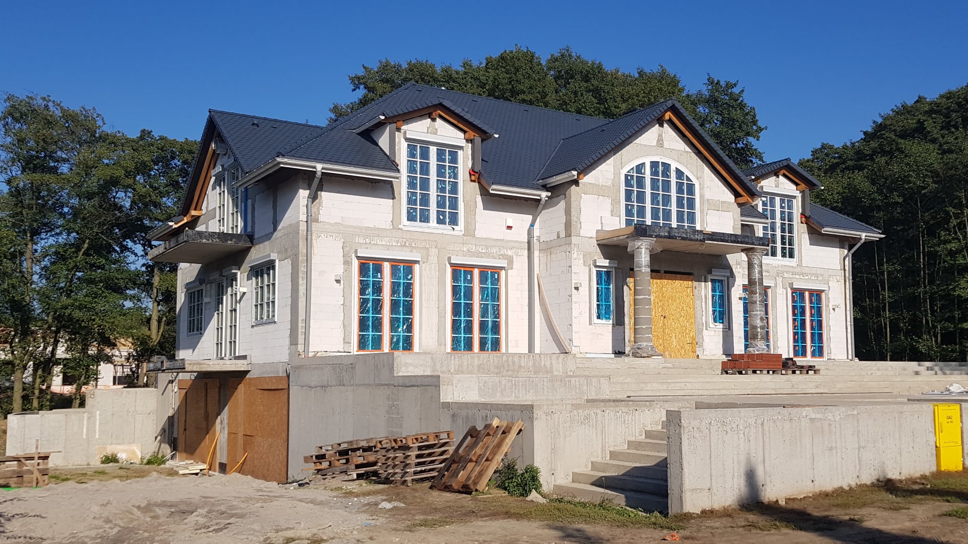 Budynek jednorodzinny podpiwniczony, Szczecin Pilchowo 2021