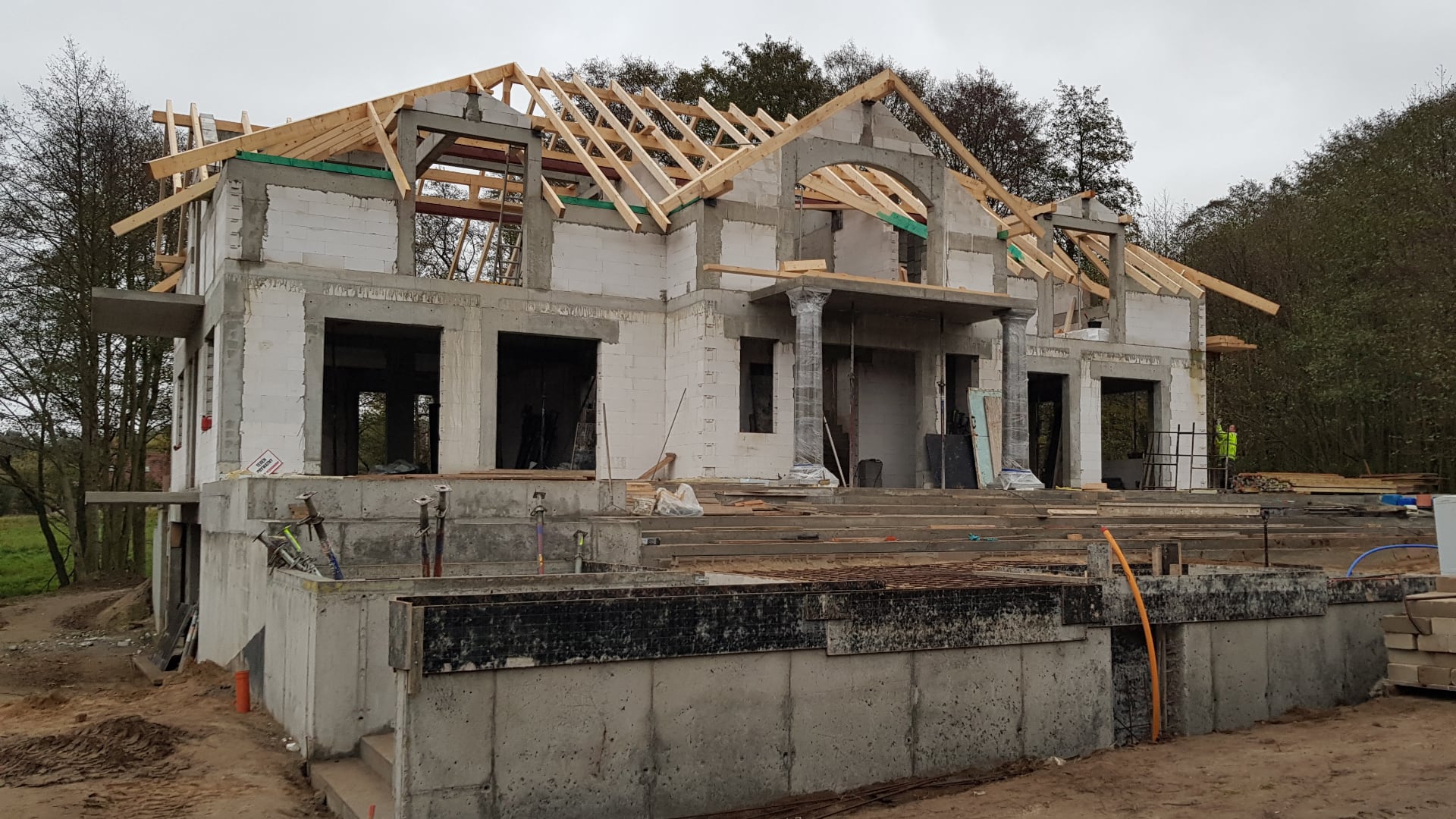 Budynek jednorodzinny podpiwniczony, Szczecin Pilchowo 2021