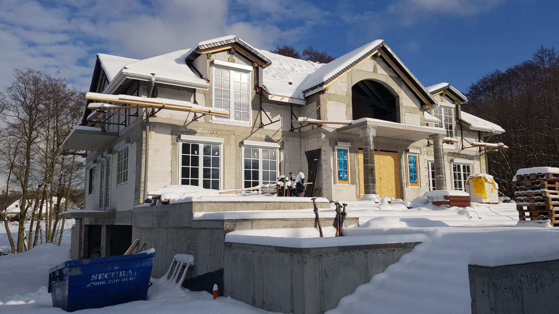 Budynek jednorodzinny podpiwniczony, Szczecin Pilchowo 2021